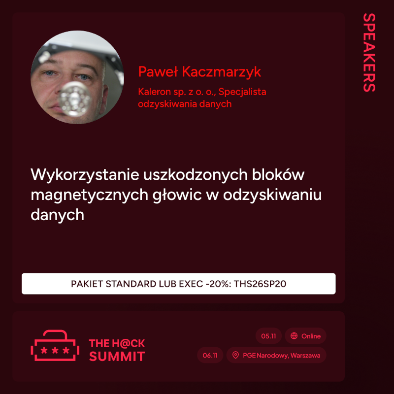 Wykorzystanie uszkodzonych bloków magnetycznch głowic w odzyskiwaniu danych. Wykorzystanie uszkodzonych bloków magnetycznch głowic w odzyskiwaniu danych.
